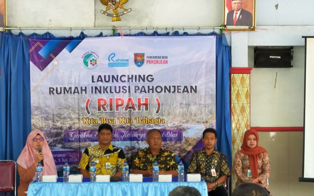 Launching Rumah Inklusi Pahonjean (RIPAH) Desa Pahonjean