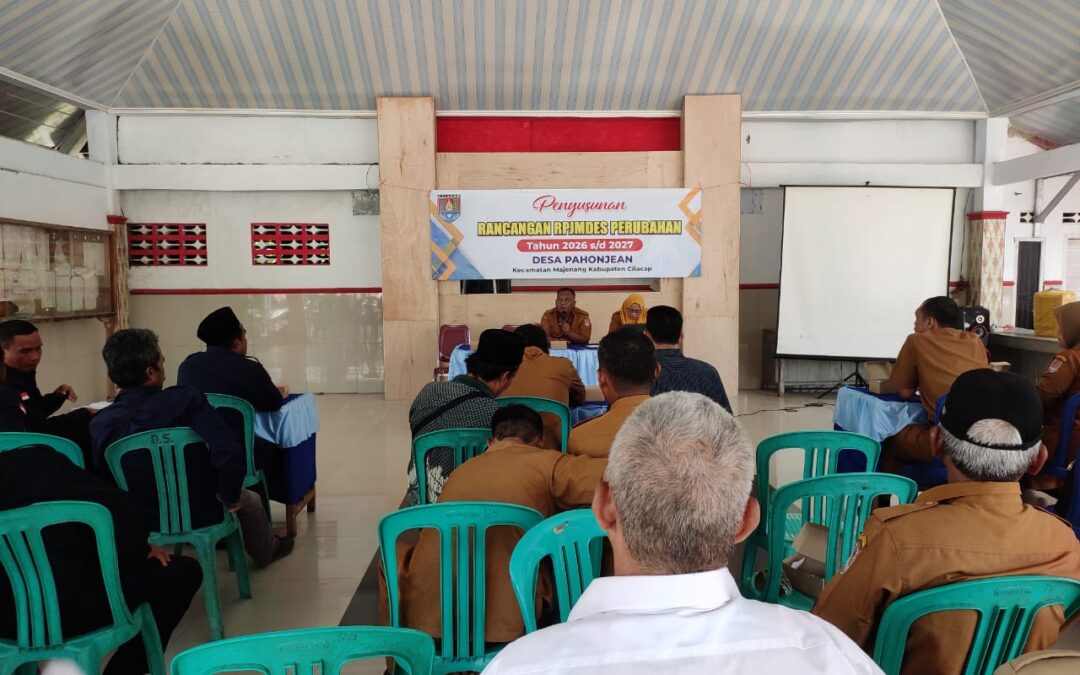 Penyusunan Rancangan RPJMDES Perubahan Tahun 2026 – 2027 Desa Pahonjean
