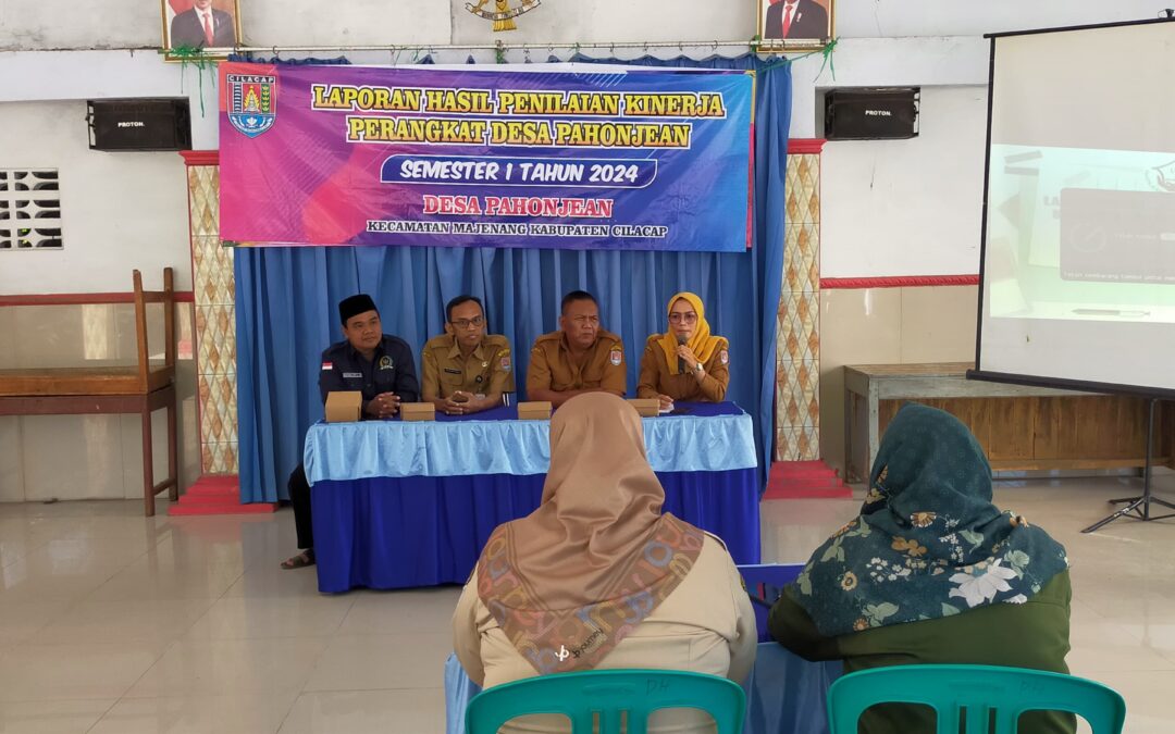 Kinerja Perangkat Desa Pahonjean Dinilai Memuaskan di Semester Pertama Tahun 2024